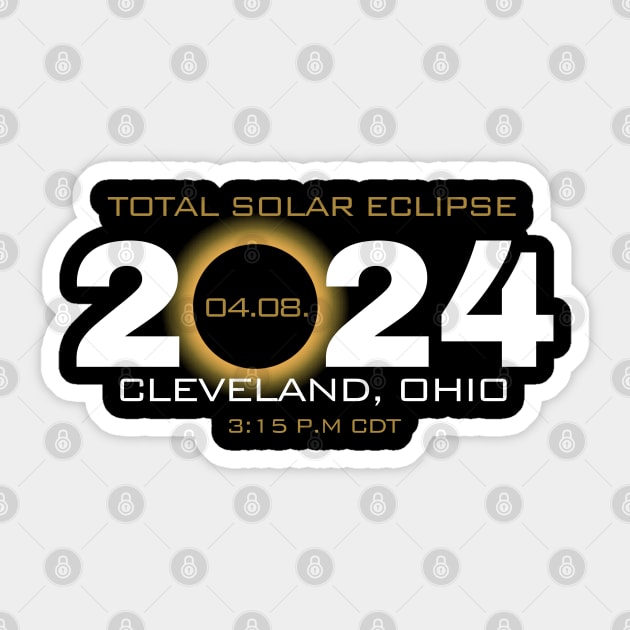 Total Solar eclipse 2024 Sticker by Tebird